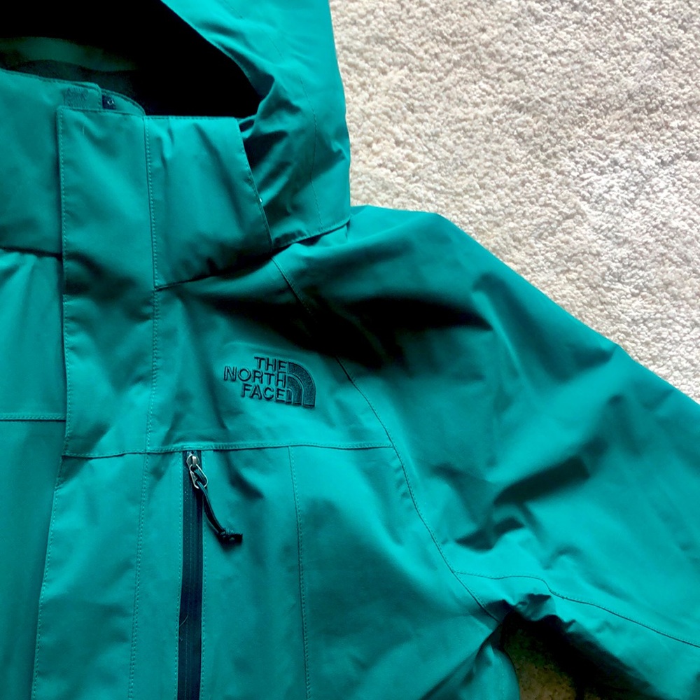 North Face Green Coat